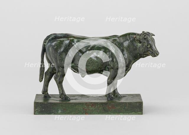 Small Bull, model n.d., cast 1874. Creator: Antoine-Louis Barye.