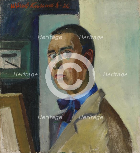 Self-Portrait, 1926. Creator: Vaino Kunnas.