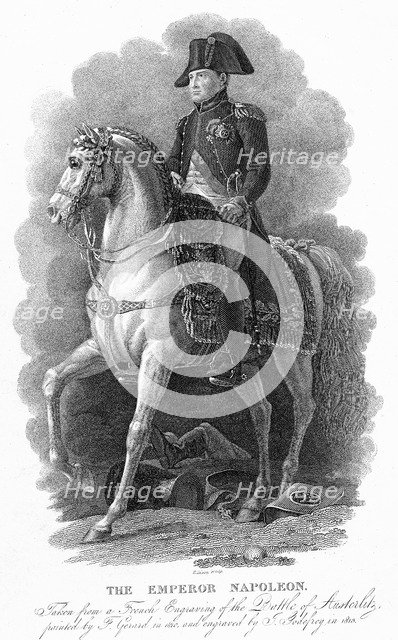 'The Emperor Napoleon', 1805 (1813). Artist: J Godefroy
