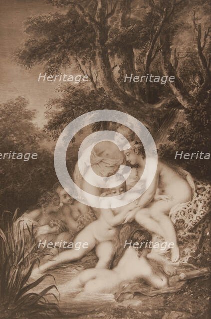 Diana bathing surrounded by five nymphs. Creator: Jacques Charlier.