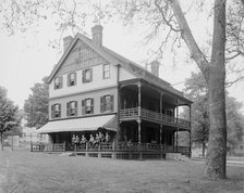 Psi Upsilon House, Amherst College, c1908. Creator: Unknown.