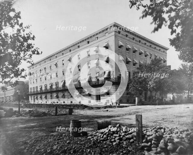Old Winder Building, 17th St., N.W., below Pa. Ave., Washington, D.C., between 1860 and 1880. Creator: Unknown.