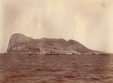 Rock of Gibraltar, 1880s-90s. Creator: Unknown.