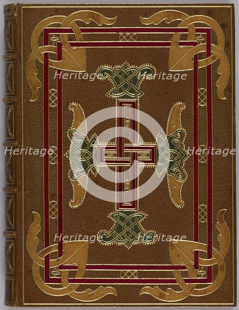 Livre d'heures d'après les manuscrits de la Bibliothèque royale [Color facsimile], 1846. Creator: Léon Gruel.