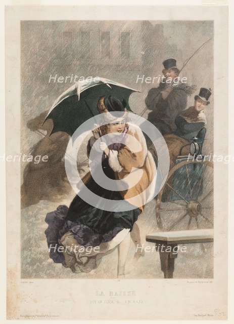 Out of luck (La Baisse), End of 19th cen.. Artist: Linder, Philippe Jacques (1835-1914)