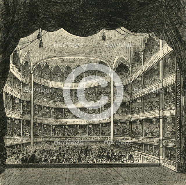 'Interior of Drury Lane Theatre, 1804', (1881). Creator: Unknown.