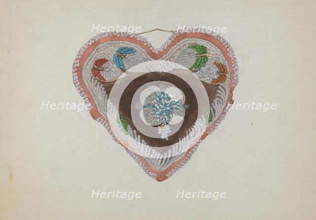 Pincushion, c. 1936. Creator: Vera Van Voris.