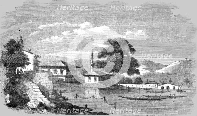 'The Port of Bouyouk Dere, near which the combined fleets were anchored', 1854. Creator: Unknown.