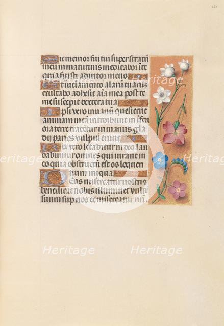 Hours of Queen Isabella the Catholic, Queen of Spain: Fol. 250r, c. 1500. Creator: Master of the First Prayerbook of Maximillian (Flemish, c. 1444-1519); Associates, and.