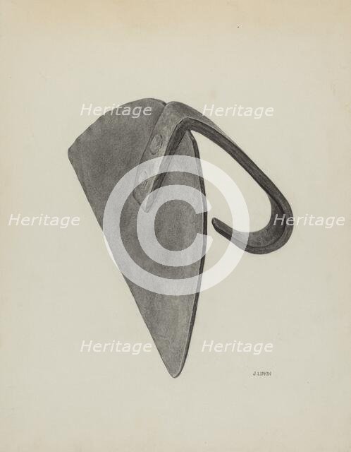 Oven Scraper, c. 1939. Creator: Jacob Lipkin.