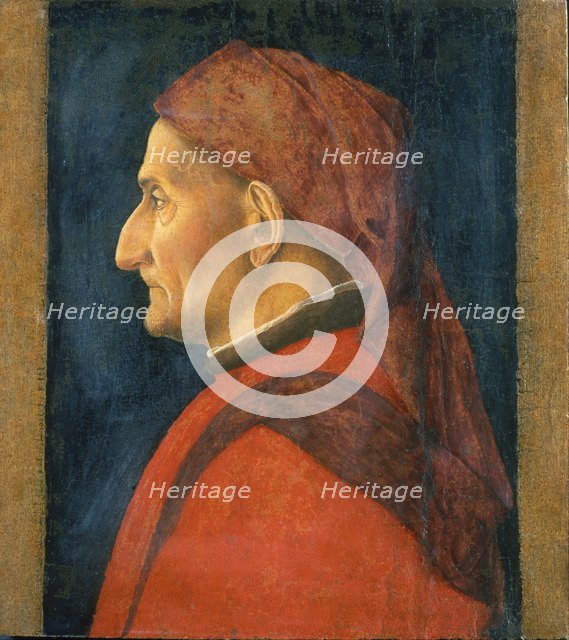 Portrait of a Man, 1450. Artist: Mantegna, Andrea (1431-1506)