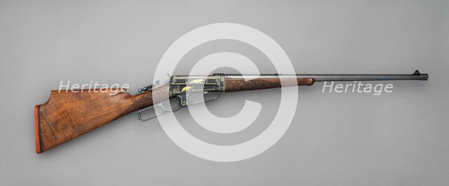 Winchester Model 1895 Takedown Rifle (serial no. 81851), American, Connecticut, 1913. Creator: Winchester Repeating Arms Company.
