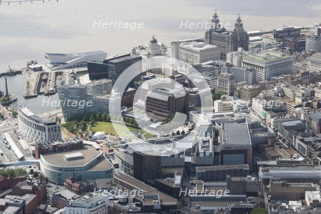 The city centre and environs, Liverpool, 2015. Creator: Historic England.