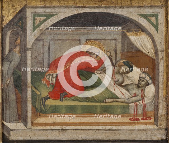 Saint Julian Having Killed His Parents.