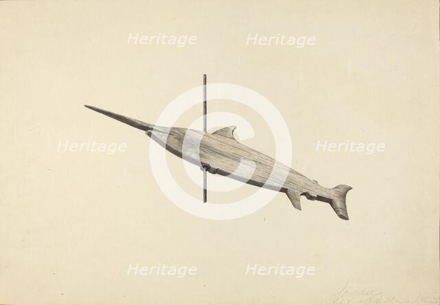 Weather Vane, c. 1937. Creator: David Donovan.