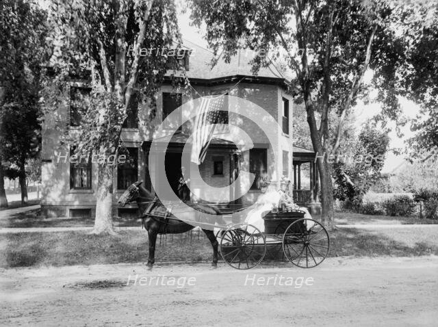 Madison, Wis., North Carroll St., between 1880 and 1899. Creator: Unknown.