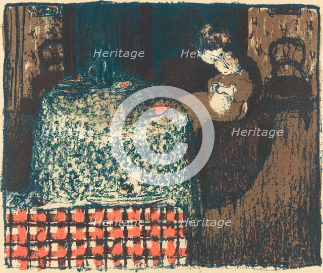 Motherhood (Maternite), 1896. Creator: Edouard Vuillard.