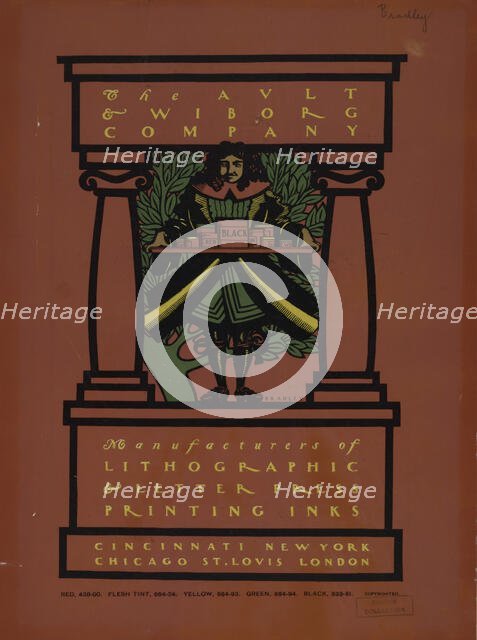 The Ault & Wilborg company, c1894 - 1896. Creator: William H Bradley.
