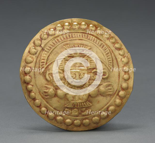 Ear Flare Frontal, Chimú style (900-1470). Creator: Unknown.