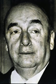 Neftali Ricardo Reyes, called Pablo Neruda (1904-1973), Chilean poet and Nobel Prize for Literatu…