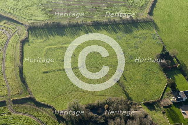 Moated site, associated ponds and earthworks, Gloucestershire, 2014. Creator: Historic England Staff Photographer.