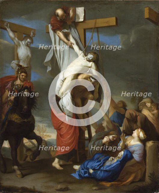 The Descent from the Cross, Late 1640s. Creator: Charles le Brun.