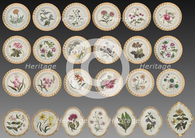 Dessert Service, c. 1800. Creator: Derby (Crown Derby Period) (British).