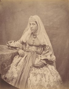 [Armenian Woman of Teheran], 1840s-60s. Creator: Possibly by Luigi Pesce.