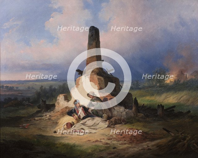 Wounded Uhlan, 1831.