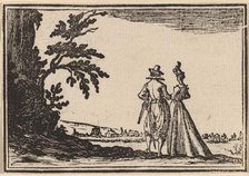 The Promenade, 1621. Creator: Edouard Eckman.