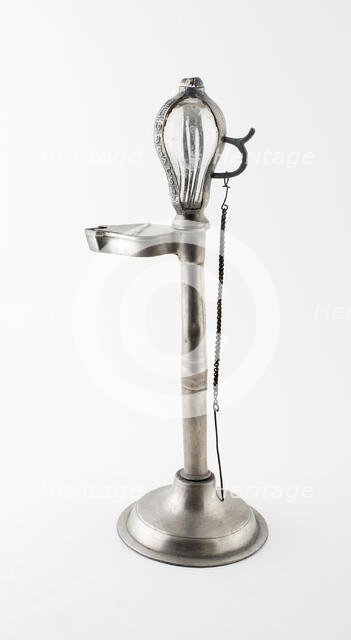 Oil Lamp for Measuring Time, Germany, c. 1800. Creator: Unknown.