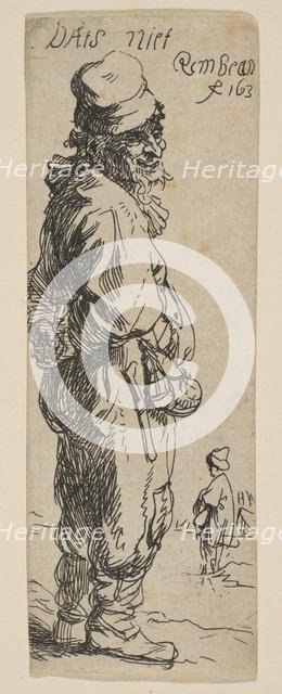 A Peasant Replying: "Dats niet", 1634. Creator: Rembrandt Harmensz van Rijn.