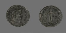 Coin Portraying Emperor Diocletian, 284-305. Creator: Unknown.