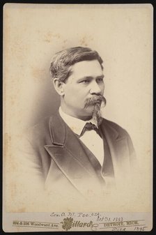 Portrait of Orlando Metcalfe Poe (1832-1895), October 31, 1883. Creator: Charles A Millard.