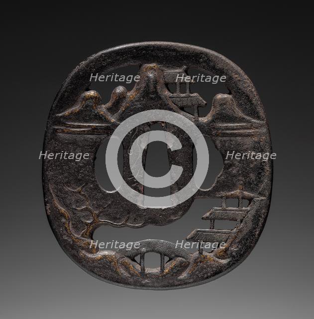 Sword Guard, late 17th century. Creator: Unknown.