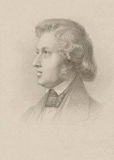 Portrait of the composer Frédéric Chopin (1810-1849), 1840s.