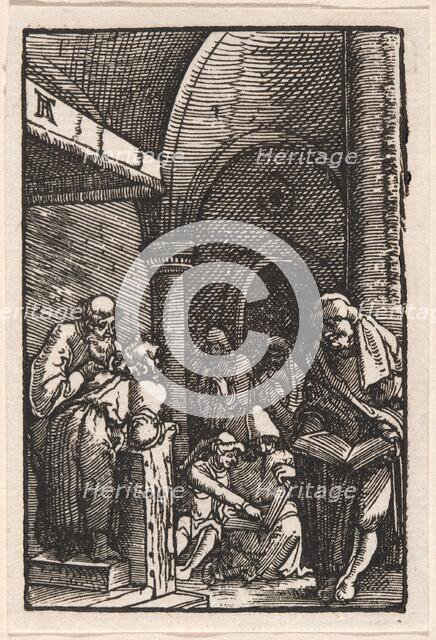 Christ Disputing with the Doctors, c. 1513. Creator: Albrecht Altdorfer.