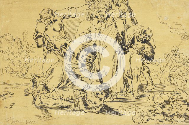 The Imprisonment of Christ. Creator: Leonard Bramer.