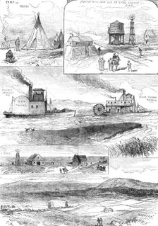 The Far West of America: sketches in the Dakota Territory, 1881. Creator: Unknown.