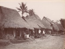 Chinese Village, Singapore, 1860s-70s. Creator: Unknown.