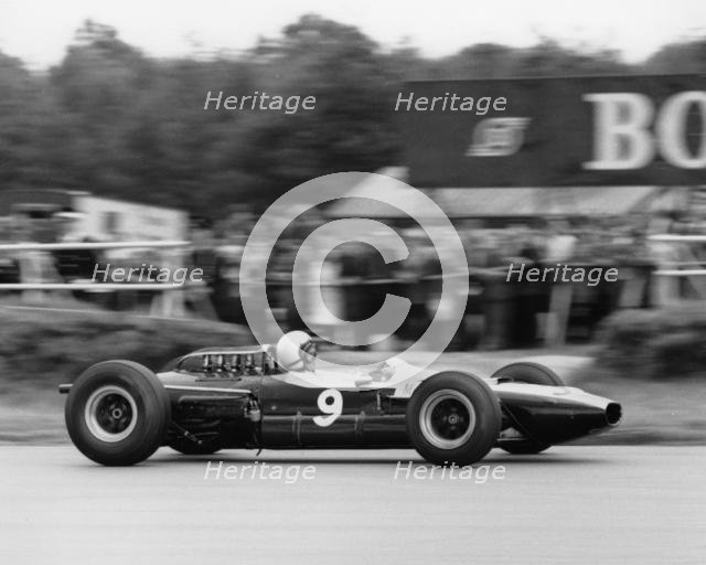 Cooper Coventry Climax, Bruce McLaren 1965 British Grand Prix. Creator: Unknown.