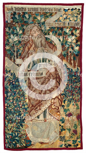 Elias (fragment) from The Transfiguration of Christ, Flanders, 1460/70. Creator: Unknown.