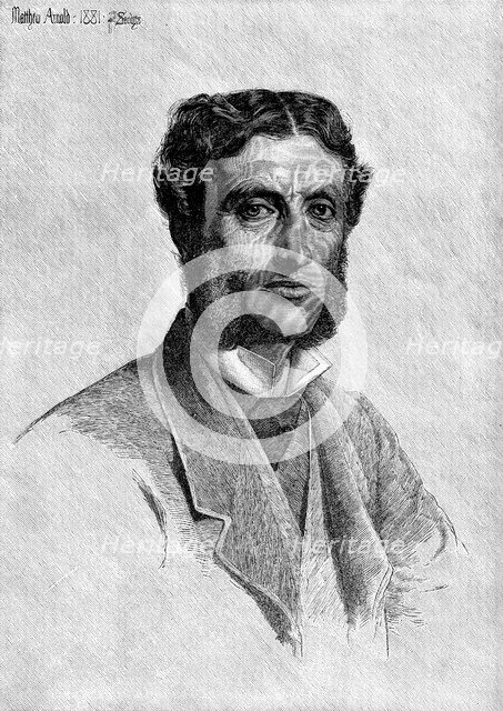 Matthew Arnold (1822-1888), British poet, critic and educationalist, 1881. Artist: Unknown