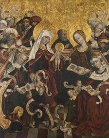 The Holy Kinship, c1510. Creator: Unknown.