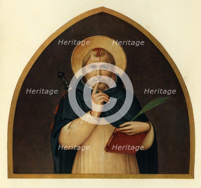 'St. Peter the Martyr', 15th century, (c1909). Artist: Fra Angelico.