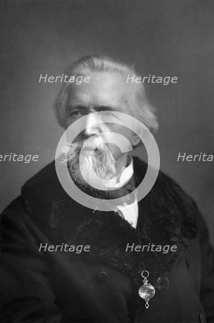 George Jacob Holyoake (1817-1906), English secularist, 1893. Creator: W&D Downey.