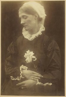 Mrs. Herbert Duckworth, c. 1874. Creator: Julia Margaret Cameron.