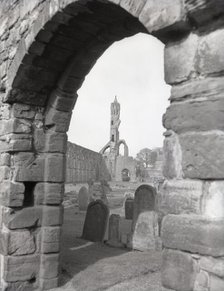 The ruined Cathedral of St Andrew, St Andrews, Scotland, c1955.  Creator: Arthur Charles Kirby Ware.