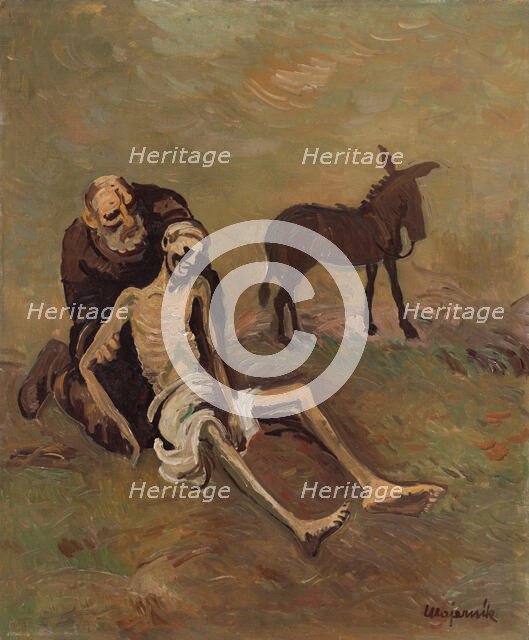 The Good Samaritan, 1940. Creator: Cyprian Majernik.