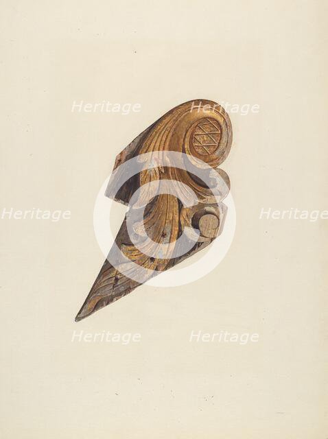 Billethead, c. 1936. Creator: Marian Page.